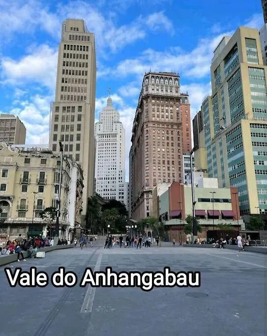 Studio Master No Centro De Sao Paulo, Com Garagem Gratis, Ao Lado Do Metro E 25 De Marco 0*,